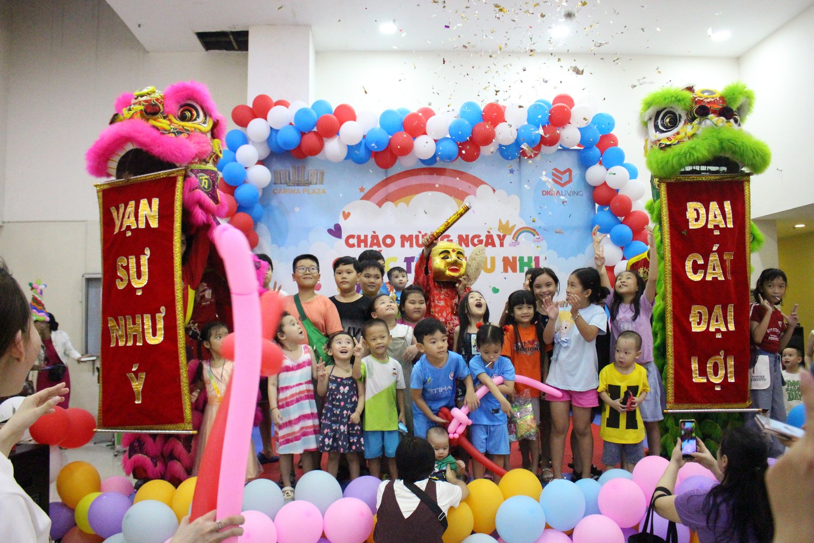 Rộn ràng không khí ngày hội Thiếu nhi 