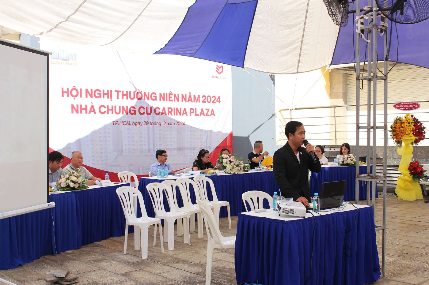 Hội nghị nhà chung cư thường niên 2024 tại chung cư Carina Plaza