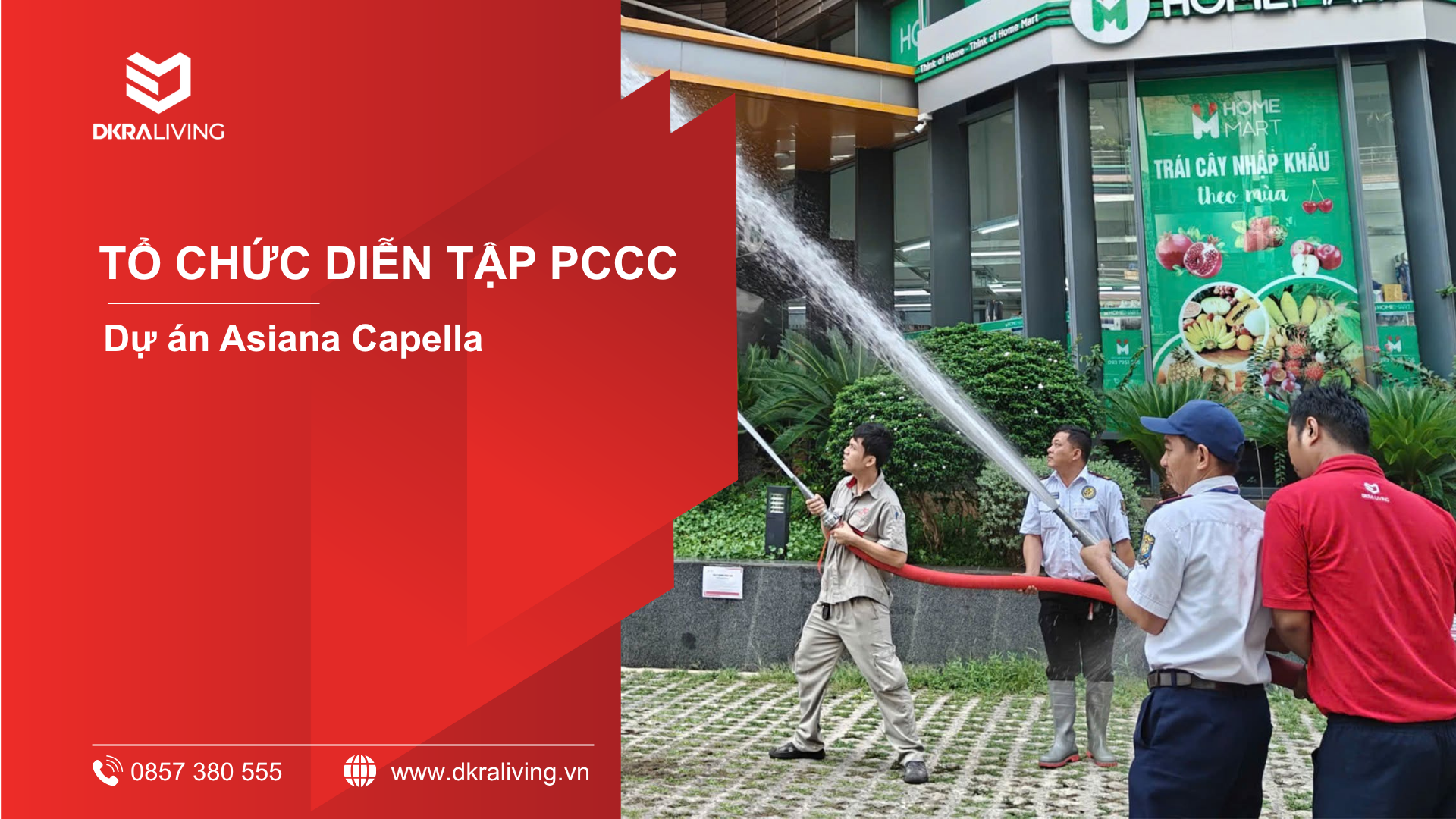 CHUNG CƯ ASIANA CAPELLA THỰC HIỆN KIỂM TRA HỆ THỐNG PCCC NỘI BỘ ĐỊNH KỲ