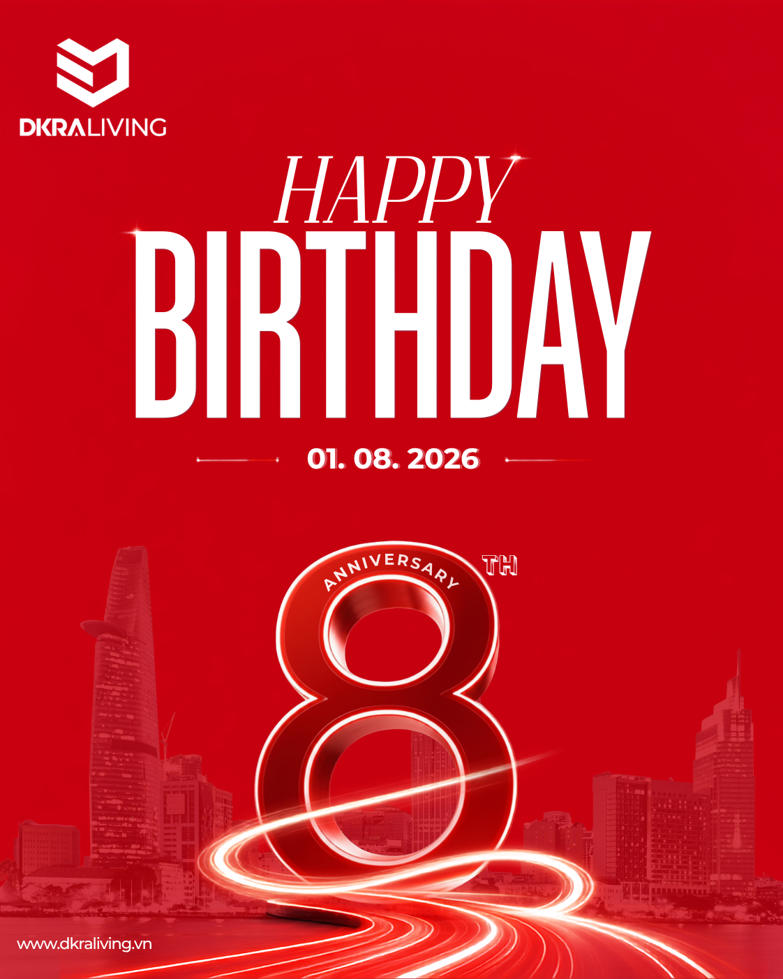 DKRA LIVING | MỪNG KỶ NIỆM 8 NĂM THÀNH LẬP