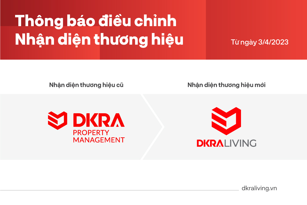 DKRA Property Management điều chỉnh nhận diện thương hiệu thành DKRA Living 