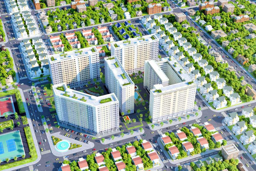 DKRA Living tiếp nhận quản lý - vận hành Chung cư Green Town